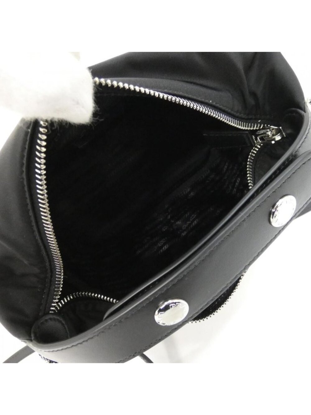 Prada Bag Handbag Silver - Picture 6 of 6